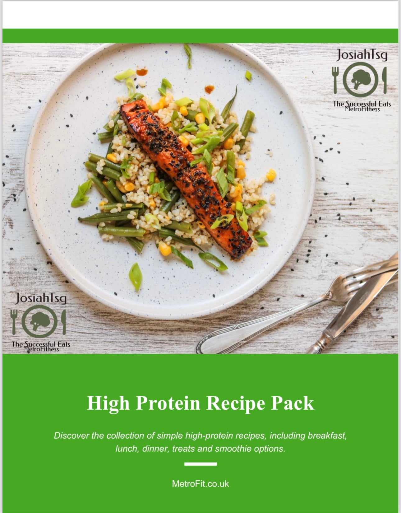 Over 100 Healthy High Protein Meals,Recipes & Shopping List By JosiahTsg
